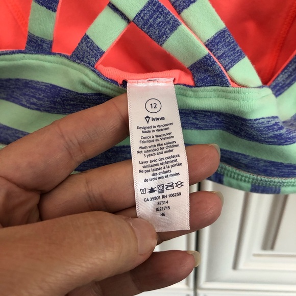 Reversible Ivivva by Lululemon bra - Picture 10 of 11